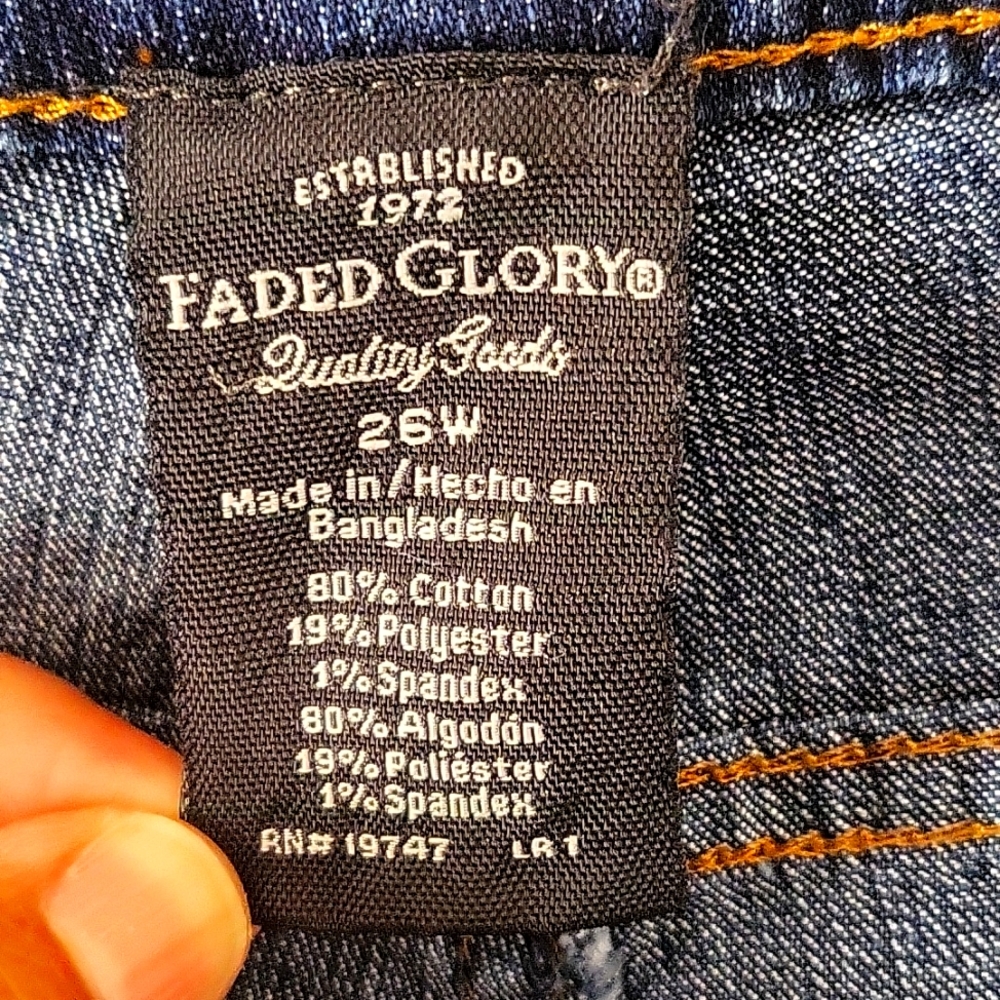 Plus sized jeans